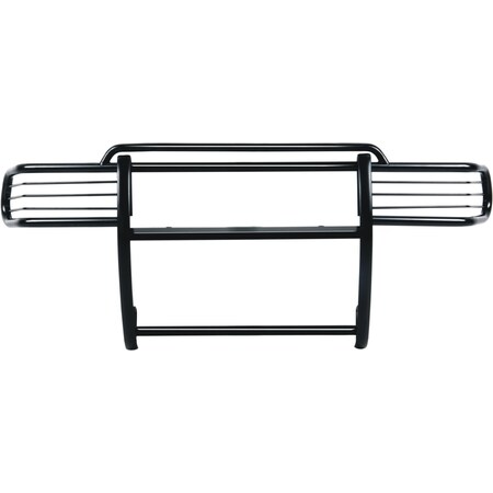 Trailfx GRILL GUARD Powder Coated Gloss Black Steel 112 Inch Diameter With Brush Guard Without Skid P E0001B